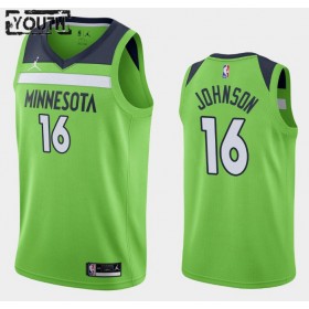 Dres Minnesota Timberwolves James Johnson 16 2020-21 Jordan Brand Statement Edition Swingman - Dječji